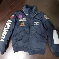 AVIREX フライトジャケット TOMCAT ネイビー