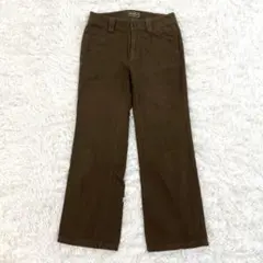 EDDIE BAUER パンツ アウトドア ブラウン カジュアル コットン
