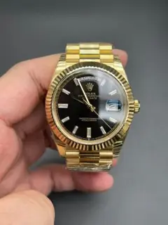 ROLEX デイトナ 自動巻き 腕時計 ゴールド/ブラック