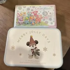 【おまけ付き】リルリンリン　ダッフィー　ディズニー クッキー缶　空缶