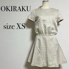 OKIRAKU フレアワンピース パーティドレス 半袖ワンピース 個性派 個性的のサムネイル