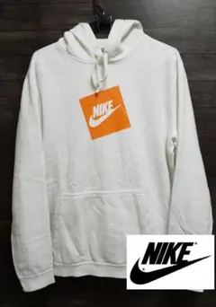 ナイキ　Lサイズ　パーカー　ボックスロゴ