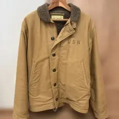 バズリクソンズ　USN N-1デッキジャケット サイズM
