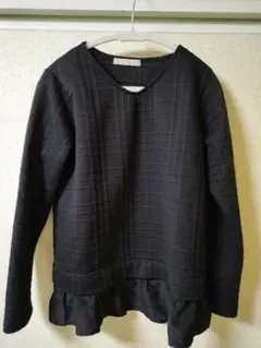 chocol raffine robe ブラック 長袖チュニック