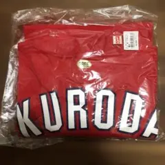 黒田博樹 選手 オリジナルTシャツ 背番号15 赤
