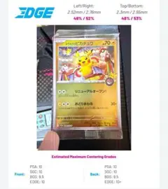 ポケモンセンタートウホク　スペシャルBOX トウホクのピカチュウ　未開封
