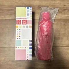 【未使用】ユニクロ UNIQLO炭酸対応ステンレスボトル 0.48L ピンク