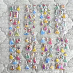ディズニープリンセス ステッカー 約100枚