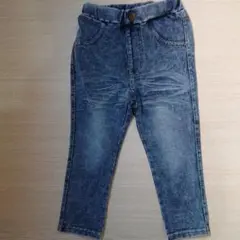 キッズ デニム風ズボン ジーンズ 90