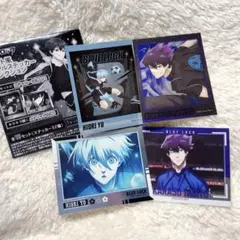 ブルーロック　ナイトサッカー　フォト風メタルステッカー　氷織羊　烏旅人