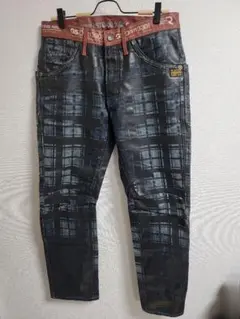 極美品✨ OVER THE STRIPES ペイント加工 リジッド 32 - メルカリ