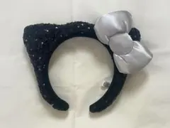 キティ カチューシャ USJ ユニバ 黒 ブラック