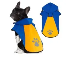 未開封 犬 レインコート - 防水反射性犬服調節可能なペットジャケット Mサイズのサムネイル
