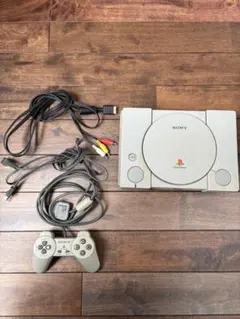 PS1本体+ソフト4本セット