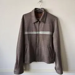 マ*ュ様 COMME des GARCONS ブラウンチェックジャケット