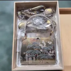 【新品未使用】和装小物セット★草履★鞄！着物レディース！ゴールド金