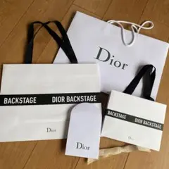 Dior ディオール ショップ袋 ＆ 麻リボン