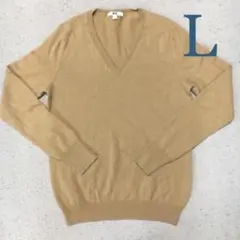 ユニクロ カシミヤ 100% Vネック　セーター