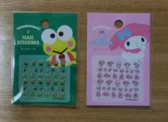 けろけろけろっぴ＆マイメロディ ネイルステッカーセット