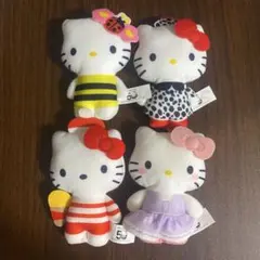 ハッピーセット ハローキティ ぬいぐるみ 4体セット マクドナルド 50周年