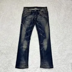 専用⭐︎CLOUD72 ブラックデニム 00s 平成 お兄系 y2k CLOUD72 デニム 00s 平成 お兄系 y2k archive swag | Mercari