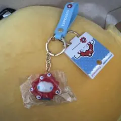 【新品】万博 サンリオ キーホルダー ミャクミャク　シナモロール