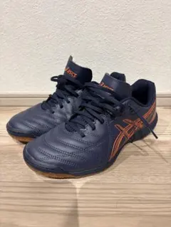 [美品] ASICS CALCETTO WD 9フットサルシューズ25.0cm