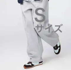 UNIQLO C スウェットワイドパンツ 03GRAY Sサイズ