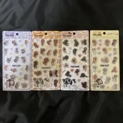 THE DOG ぷくぷくジェリーシール 4パック