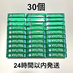 ロッテ キシリトールガム ライムミント 30コ LOTTE XYLITOL