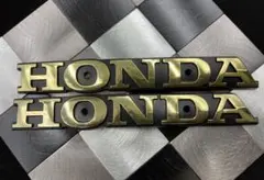 HONDAホンダタンクエンブレムゴ−ルド送料込みのサムネイル