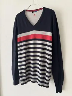 J.LINDEBERG ジェイリンドバーグ Vネック ニット セーター XL