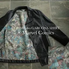 2026年最新】COMME des GARCONS SHIRT メンズ レザージャケット