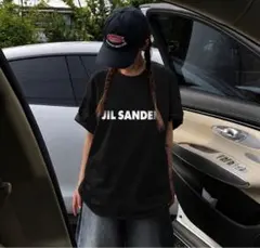 【新品未使用】JIL SANDER ロゴプリントTシャツ ブラック 3XL