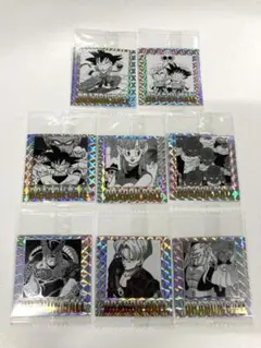 ドラゴンボール40周年記念　シールウエハース第一弾　8枚セット
