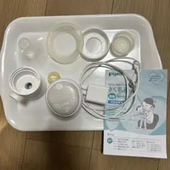 電動母乳搾乳器 ピジョン handy fit＋ ホワイト コードレス