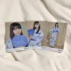 海邉朱莉 生写真 浴衣2025 N コンプ