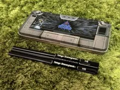 旧 スターツアーズ 缶ペンケース 鉛筆付き 東京ディズニーランド 1989