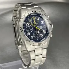 SEIKO クロノグラフ 7T92-0DX0 【美・稼動品】