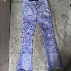 VALABASAS フレアデニム 29 ピンク レッド drip - メルカリ
