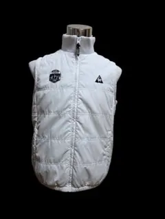 ★美品★ルコック★スポルティフ★ホワイト★Lサイズ★ベスト★ゴルフ