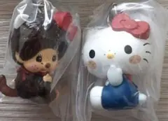 モンチッチ×ハローキティ めじるしアクセサリー 2点セット