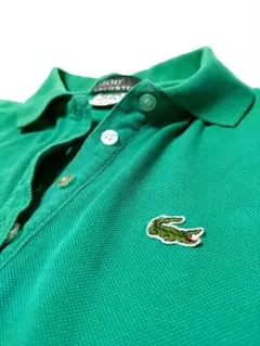 ラコステ 1981 ポロシャツ ヴィンテージ LACOSTE 古着 4ボタン
