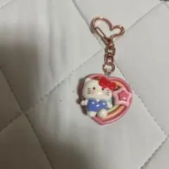 ハローキティ ハート型 キーホルダー