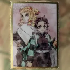 鬼滅の刃 アクリル色紙 竈門炭治郎 煉獄杏寿郎