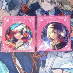 プロセカ　はぴこれ　小豆沢こはね　缶バッジ　2点