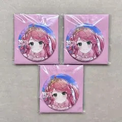 さくらみこ 1st ソロライブ flower fantasista! 缶バッジ