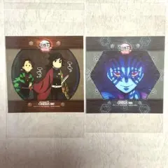 鬼滅の刃 てちてち ポストカード 義勇 炭治郎 猗窩座 コースター cinema
