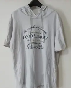 レディース パーカー付 Tシャツ コムサイズム Mサイズ