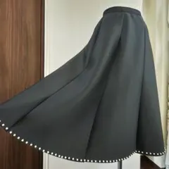 『GLAMOROUS GARDEN』グラマラスガーデン 裾 パール スカート F